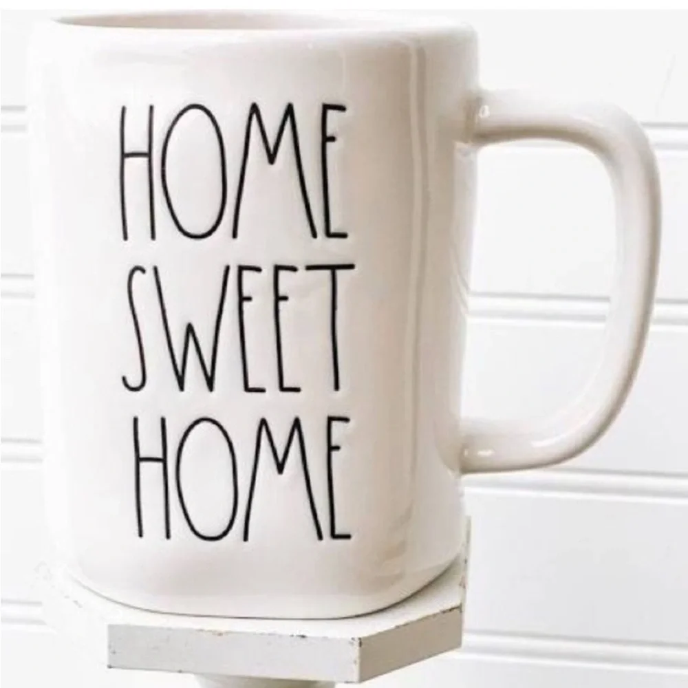 Rae Dunn by Magenta HOME SWEET HOME UP Ceramic LL Coffee Mug